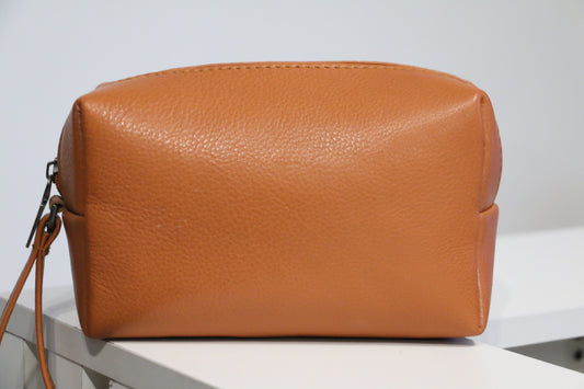 Classic Brown Cow Leather Handbag