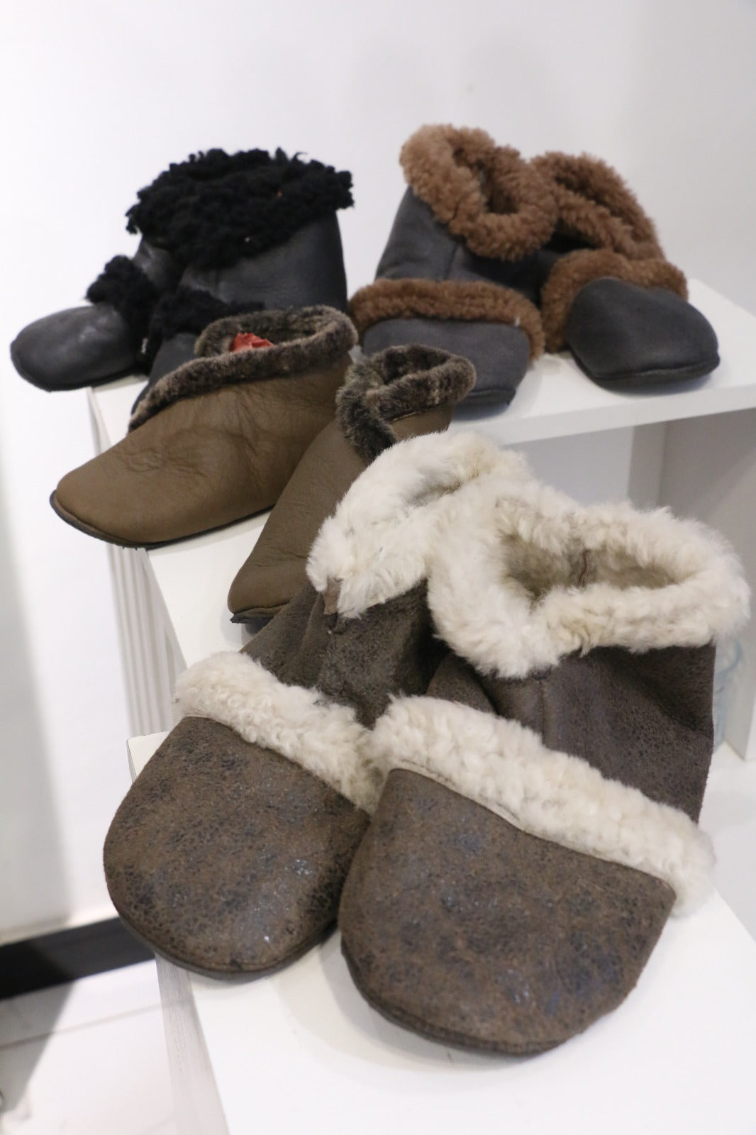 Premium Fur-Trim Indoor Comfort Slippers