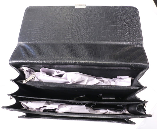 The Monarch Case – Structured Leather Bag for Executives