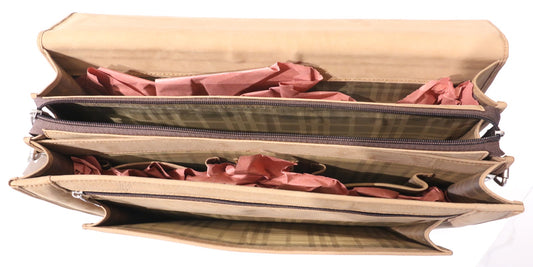 The Oxford Carrier – Formal Light Brown Office Bag