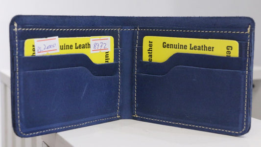 Handcrafted Leather Wallet | Sleek, Durable & Stylish