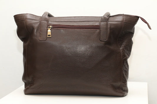 Executive Chic Brown-Handbag