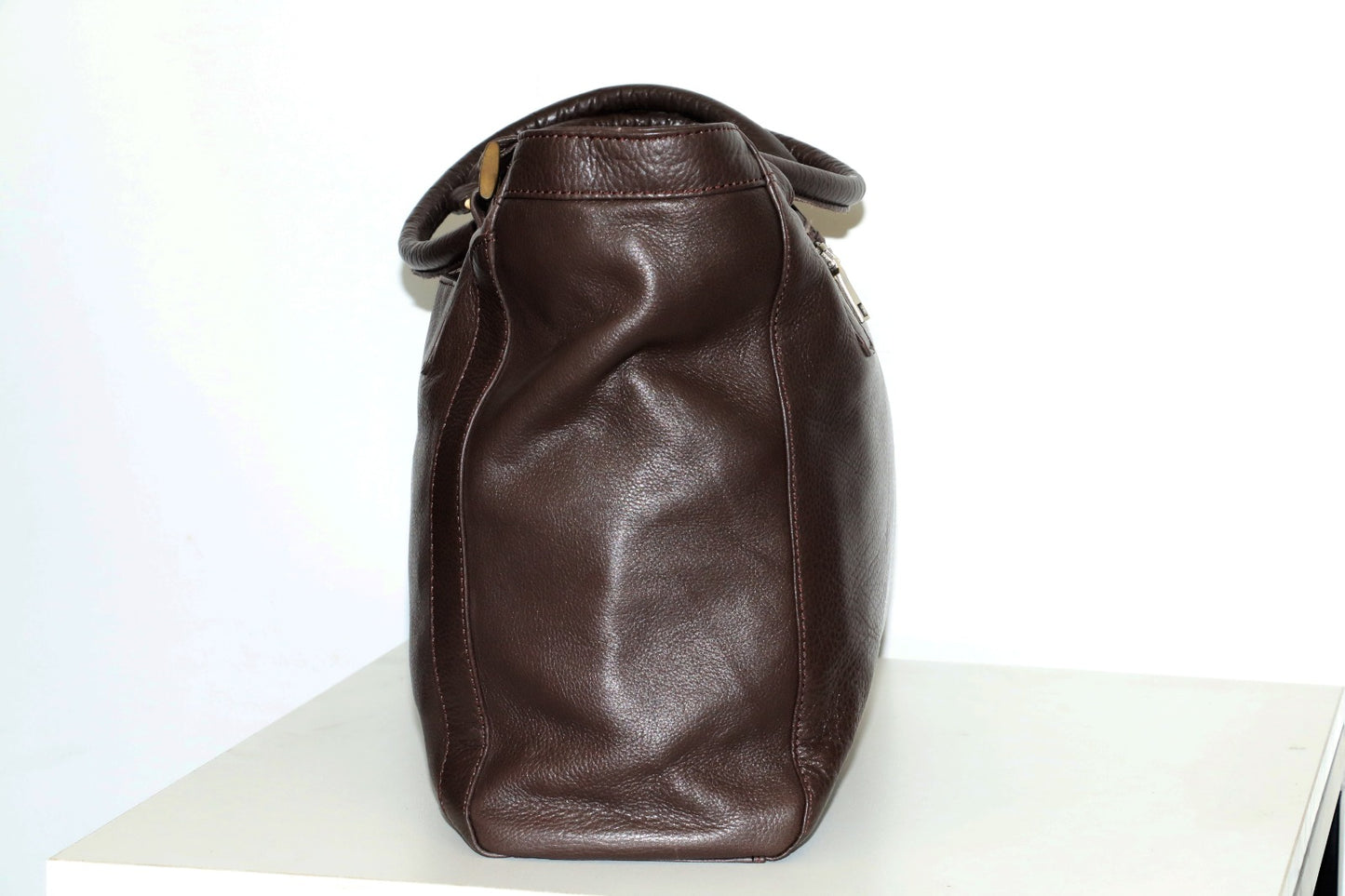 Executive Chic Brown-Handbag