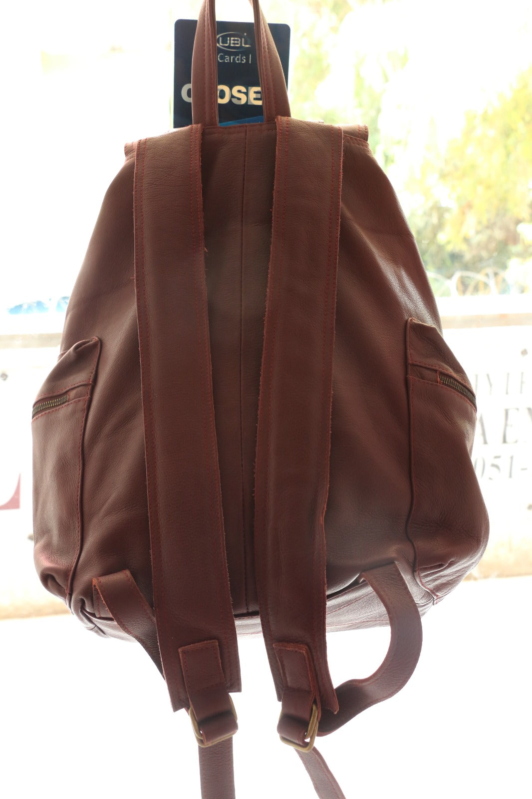 Urban Classic Leather Backpack