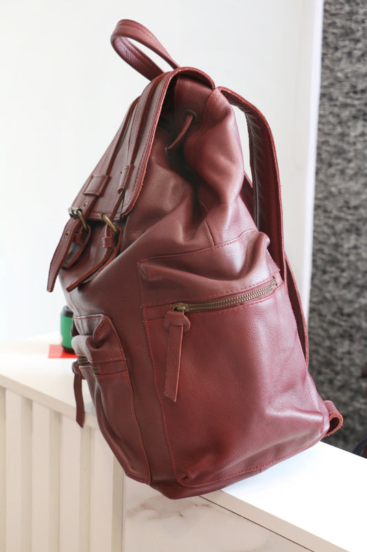 Urban Classic Leather Backpack