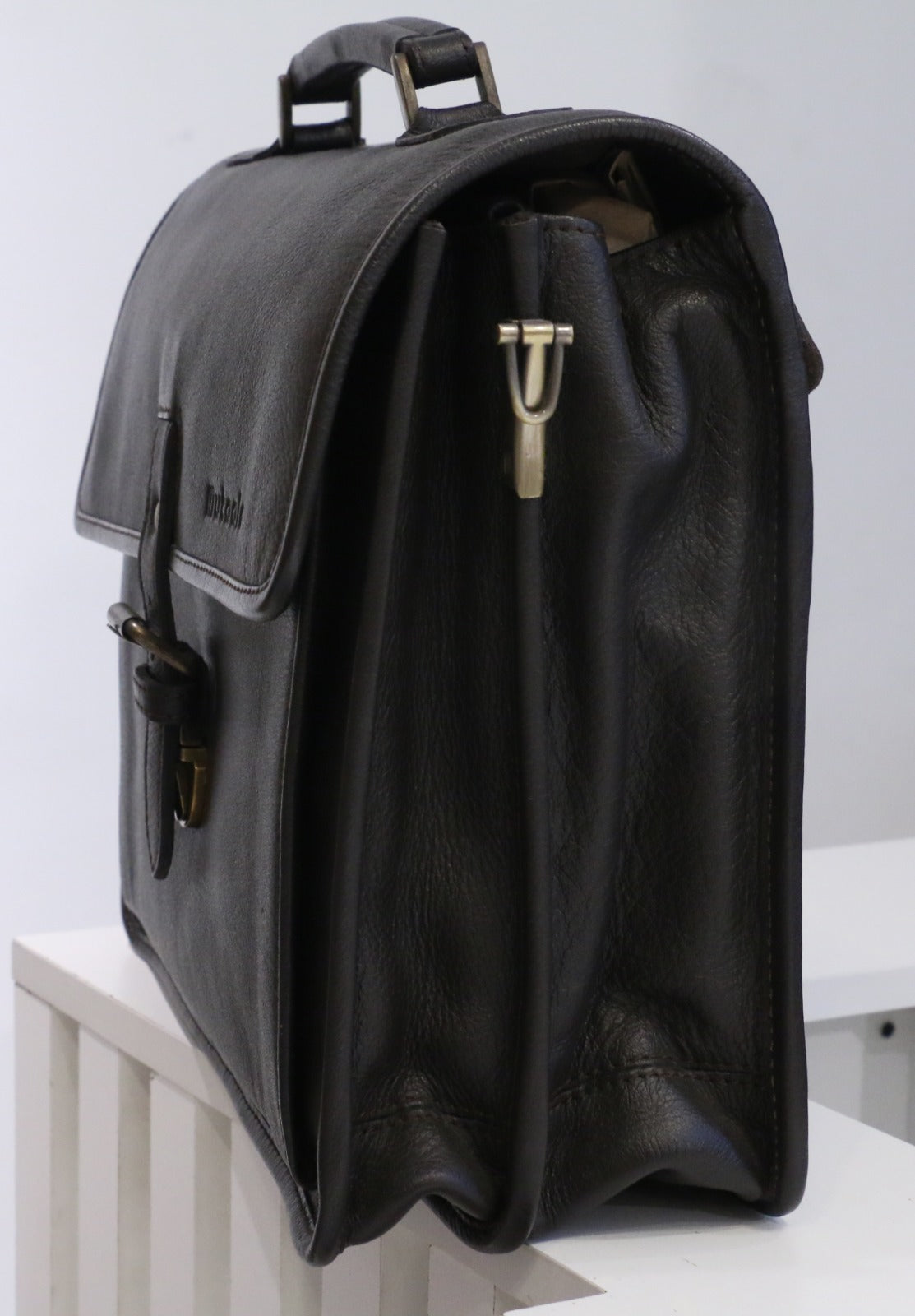 Classic Black Briefcase for Men & Women
