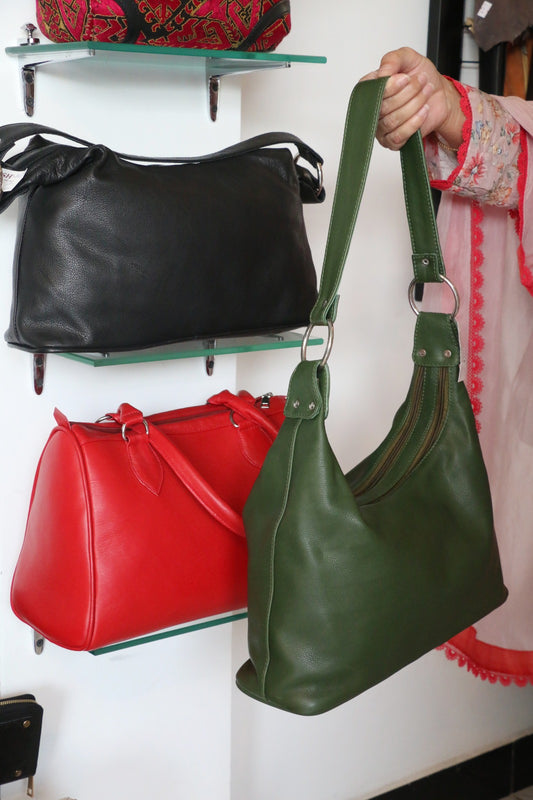 Classic-Green Shoulder Bag