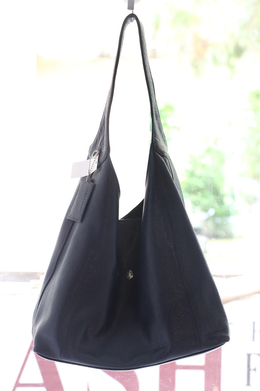 Ocean Mist Shoulder Bag – Dark Blue