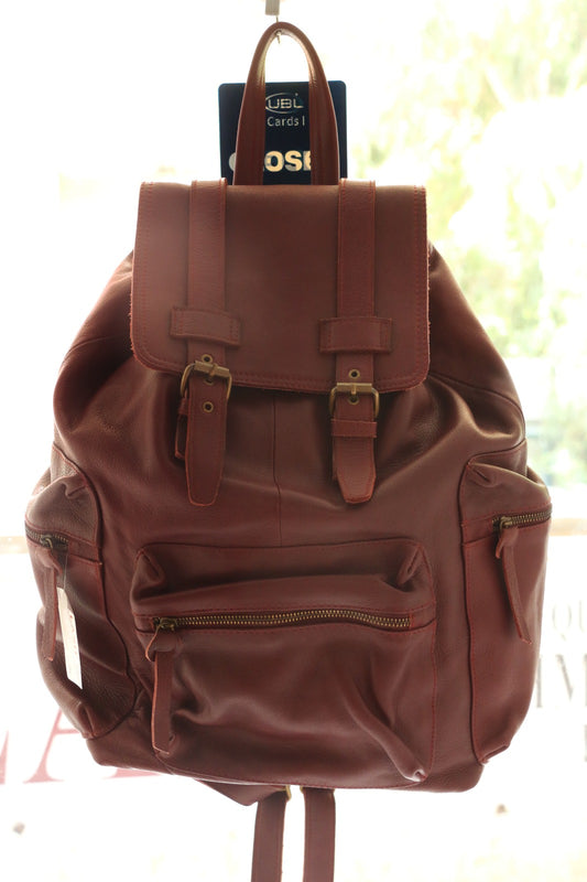 Urban Classic Leather Backpack