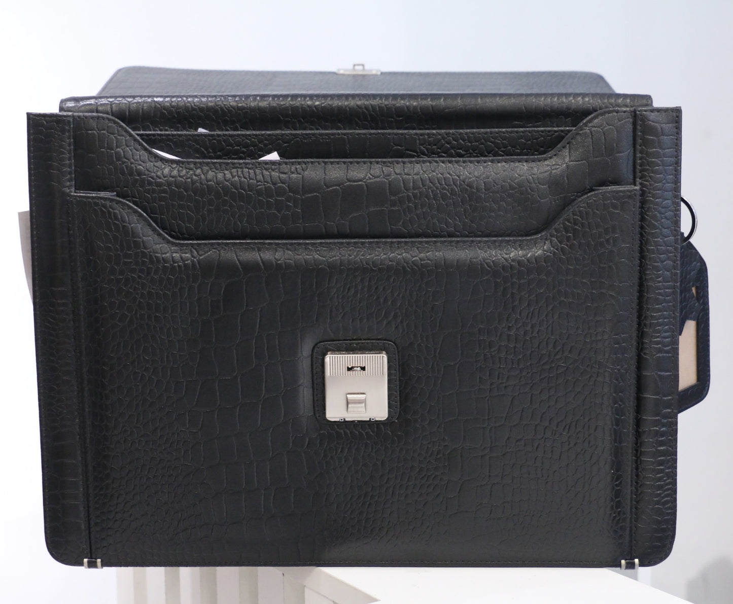 Regal Route – Professional  Black Briefcase for Business Meetings