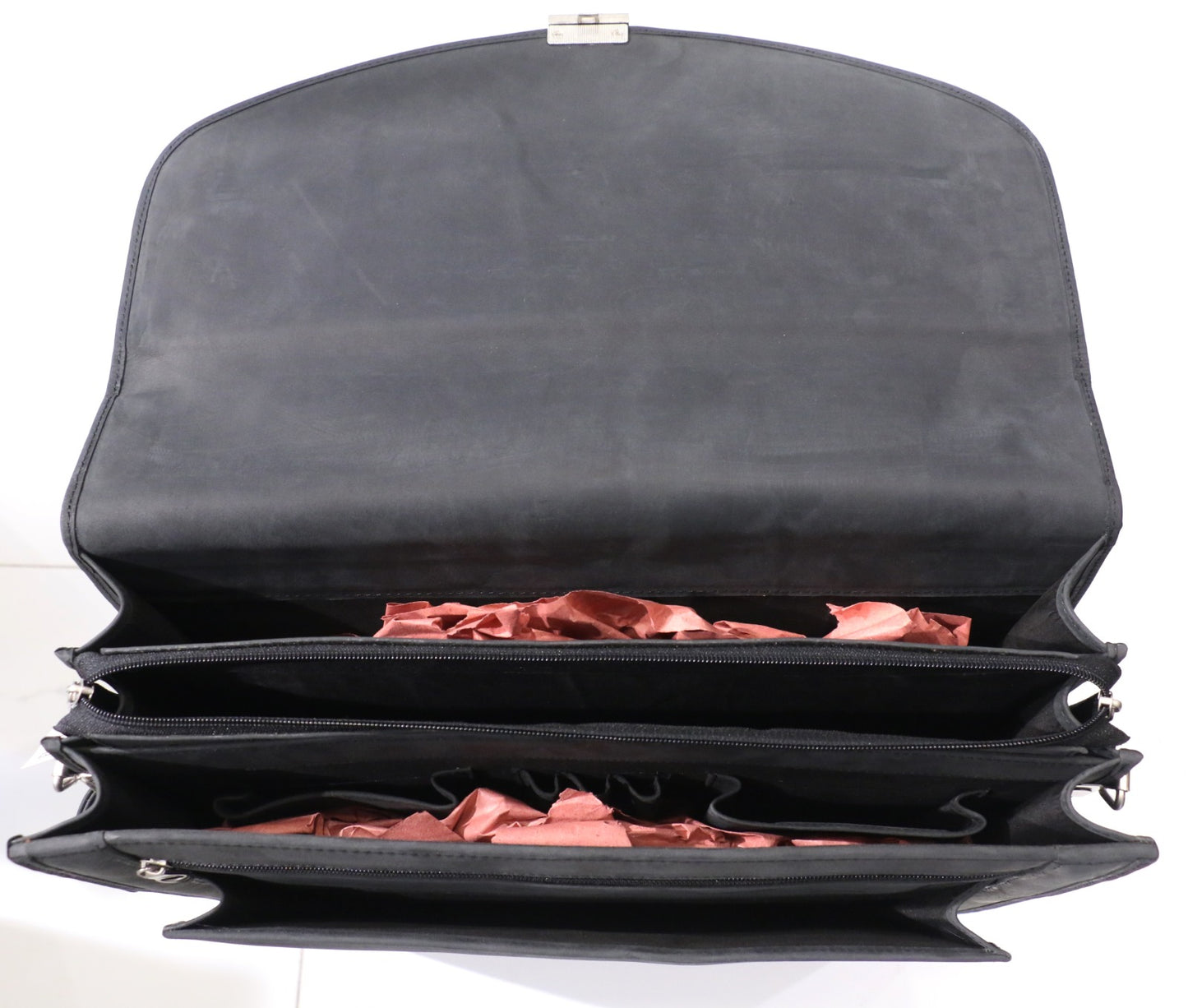 Regal Route – Professional  Black Briefcase for Business Meetings