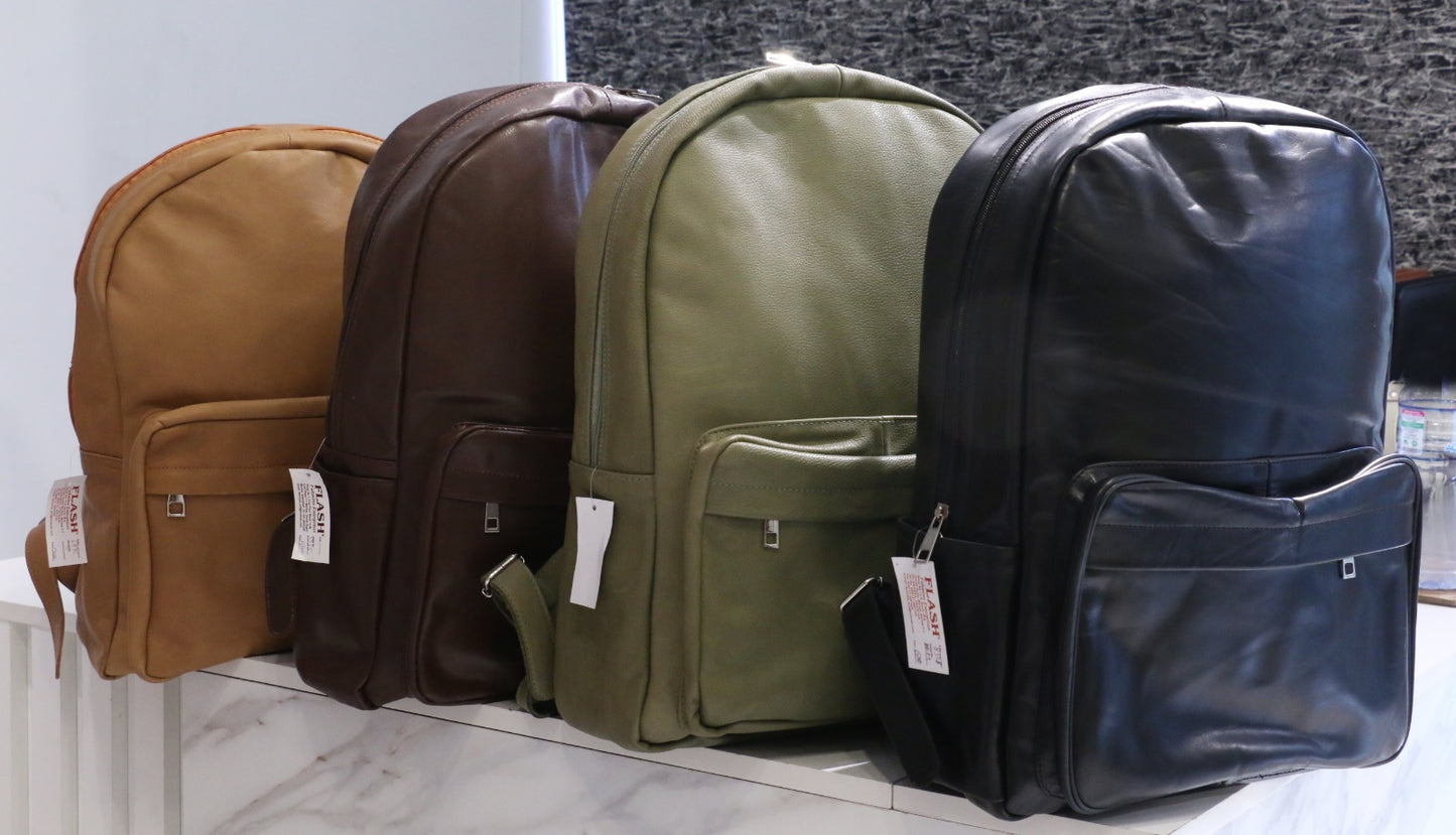 Midnight Pro Leather Backpack